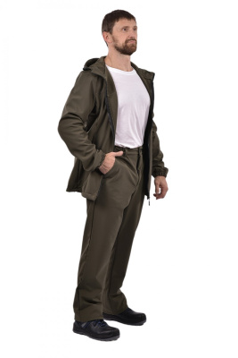 Брюки «БРЮ 855.1» софтшелл флис-мембрана хаки